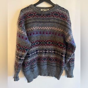 Highland Craft 100 Percent Pure Wool Made in Scotland Sweater
